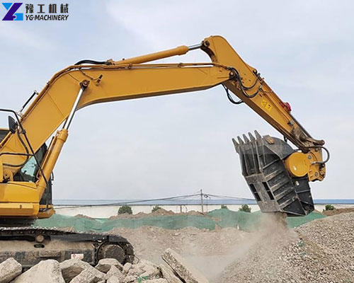crusher bucket for excavator