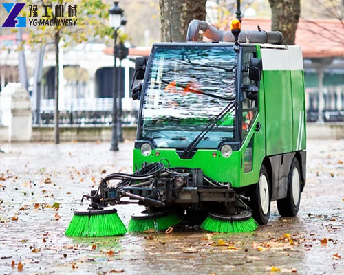 electric sidewalk sweeper