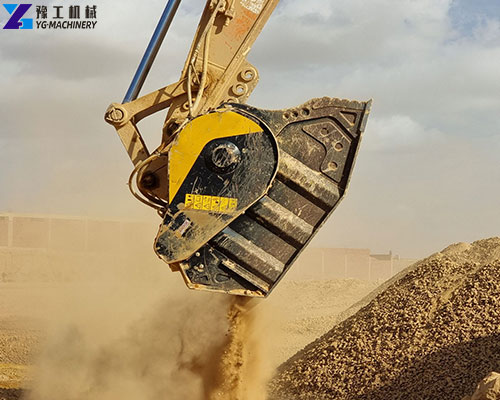 excavator crusher bucket for sale