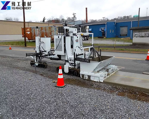 extruded curb machine price