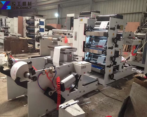 flexo printing machine 4 color