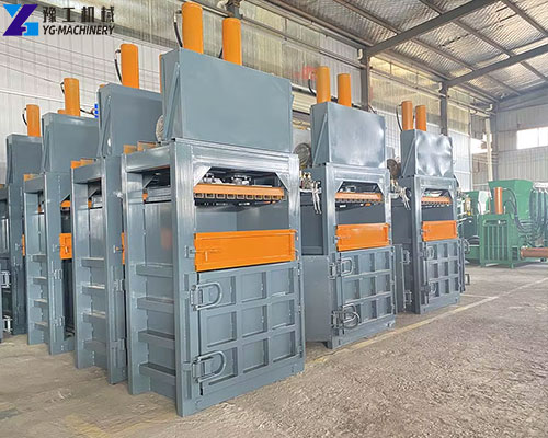 hydraulic baling press machine for waste paper