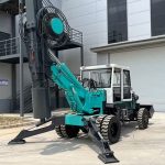hydraulic rotary drilling rig