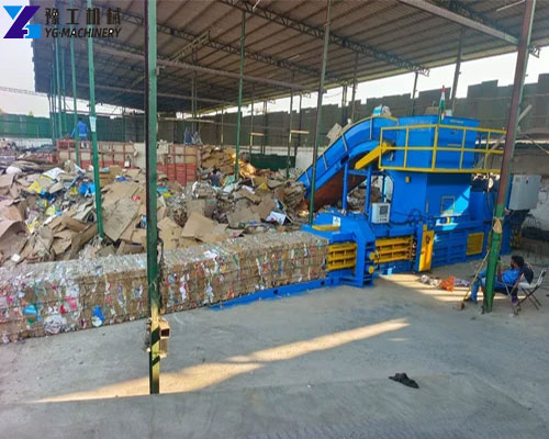hydraulic scrap press machine