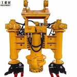 hydraulic submersible sand slurry dredge pump for excavator