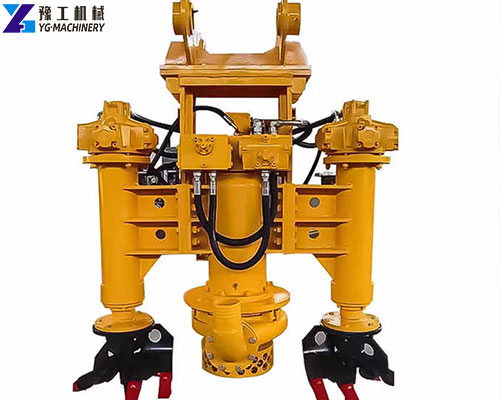 hydraulic submersible sand slurry dredge pump for excavator
