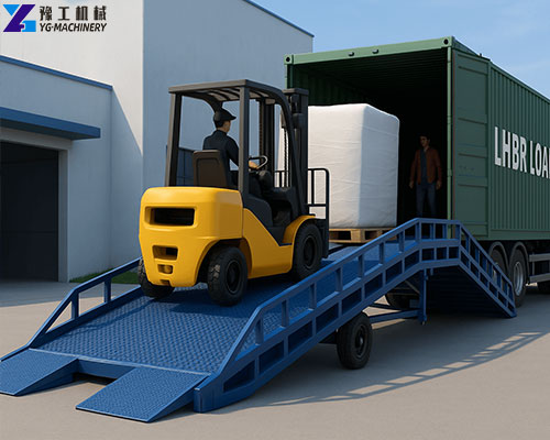 mobile ramp for forklift