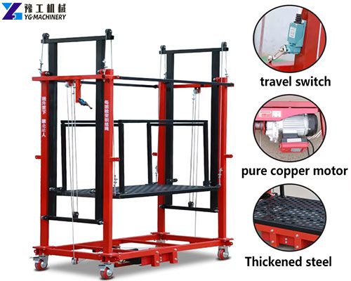 movable scaffolding platform