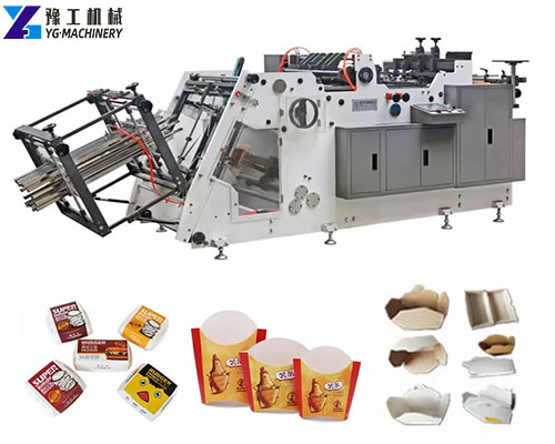 paper lunch box making machine price