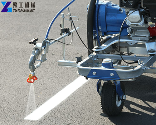parking lot striping machine