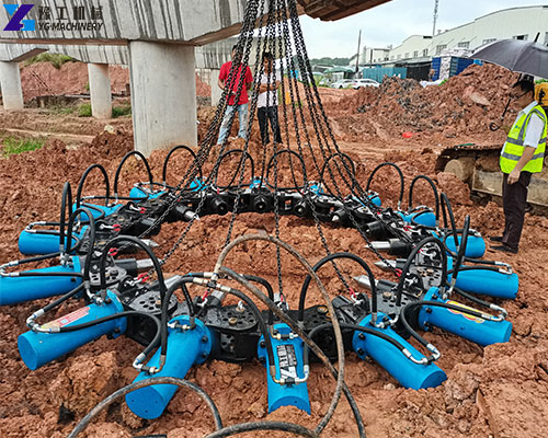 pile head breaking machine
