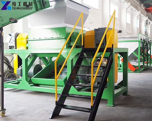 plastic recycling production line