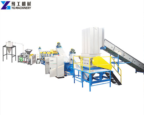 plastic recycling washing line