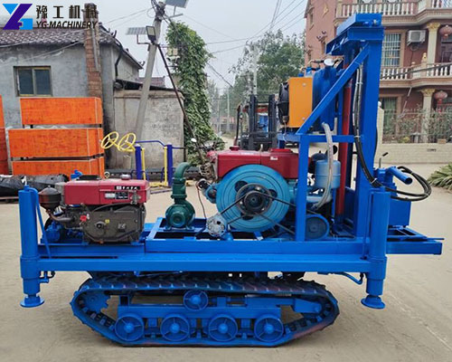 portable borehole drilling machine