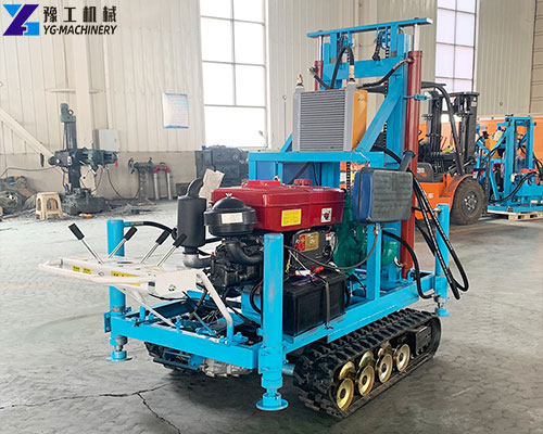portable water well drilling machine