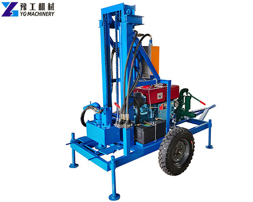 portable water well drilling rig