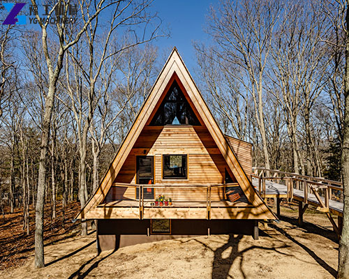 prefab triangle house
