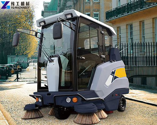 ride on street sweeper
