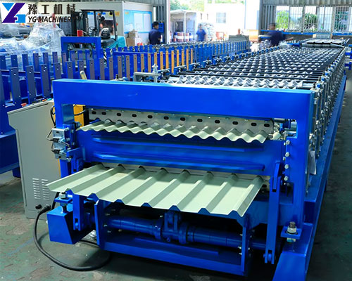 roof tile making machine