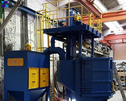 rotary table shot blasting machine