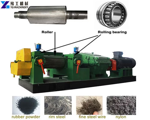 rubber powder machine