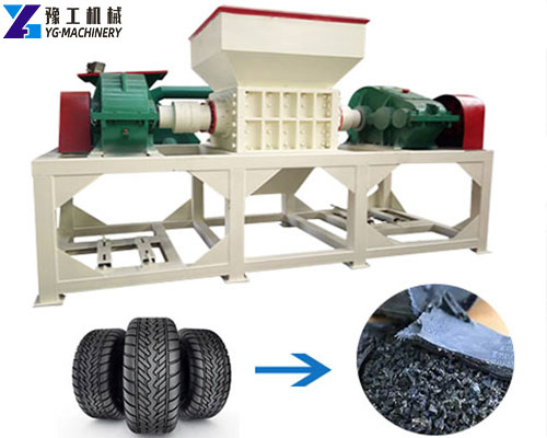 rubber shredder machine