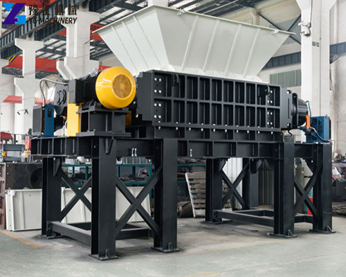 rubber tire shredder machine