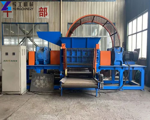 rubber tire shredder