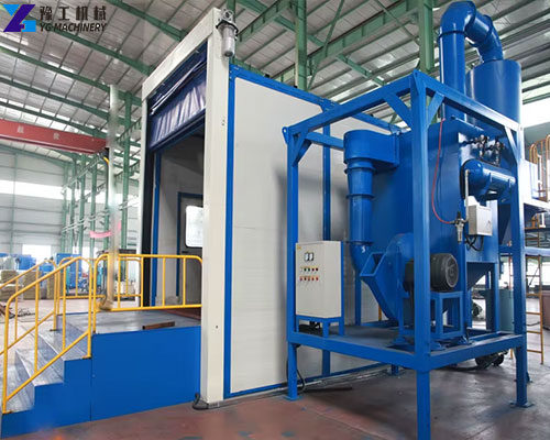 sand blasting room