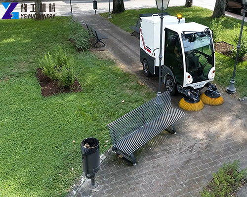 sidewalk sweeper