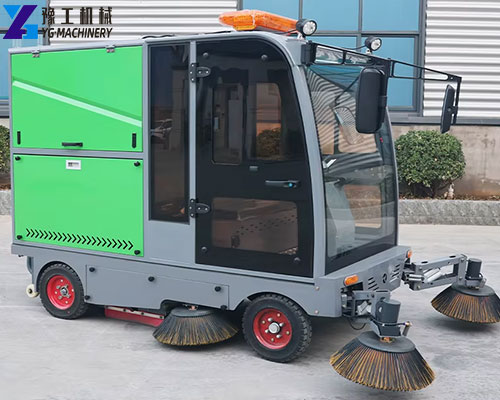 sidewalk vacuum sweeper