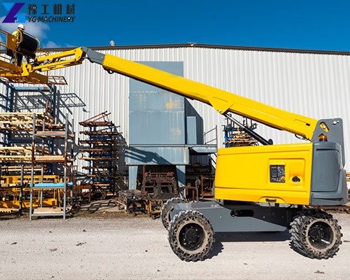 small articulating boom lift