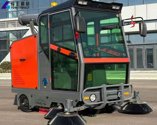 small road sweeper