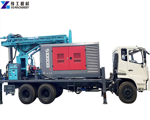 truck mounted borehole drilling machine