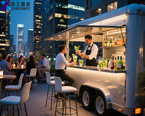 alcohol drink truck