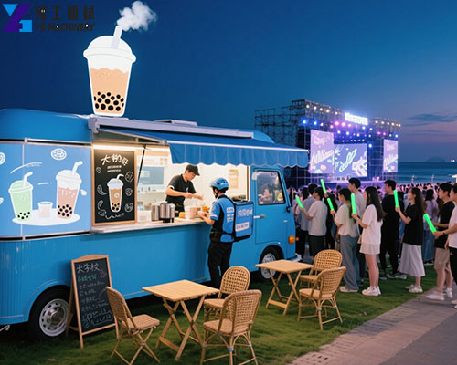bubble tea food truck