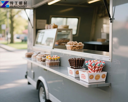 fast food truck mobile catering trailer