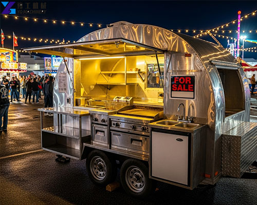 food trailer fully equipped for sale