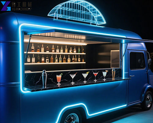 food truck selling alcohol