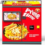 french fries vending machine for sale