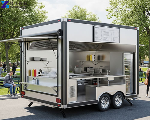 fully equipped food trailer for sale