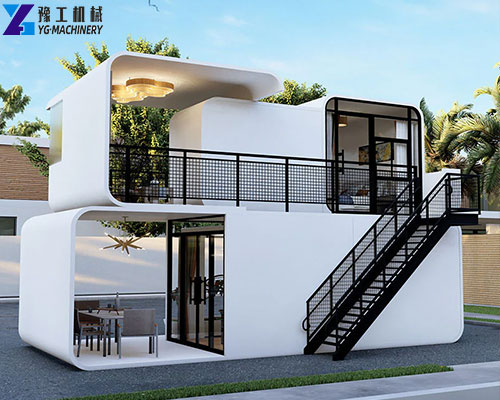 outdoor prefab house apple cabin
