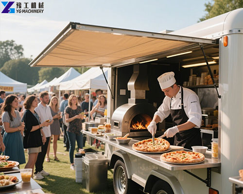 pizza food truck trailer for sale