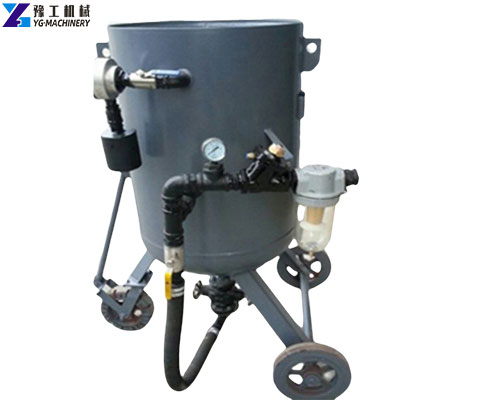 sand blasting machine with compressor