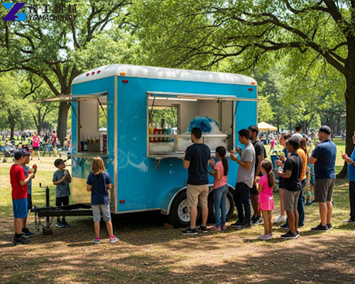shaved ice trailer