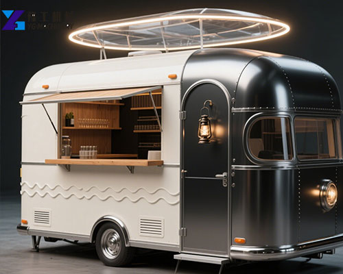 street side round trailer food truck