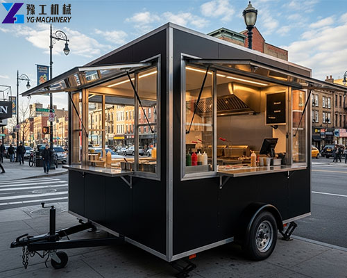 diy french fry trailer