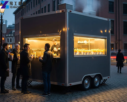 french fry concession trailer