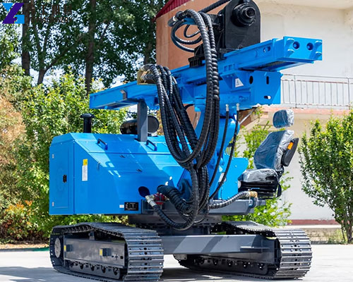 hydraulic vibratory pile driver