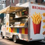 outdoor french fry trailer